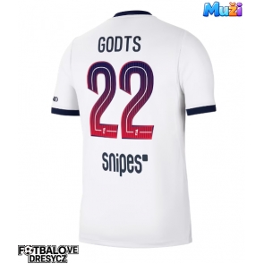 Paris Saint-Germain Mika Godts #22 Venkovní Dres 2026-27 Krátký Rukáv